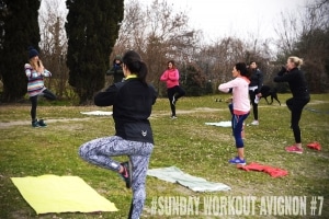 Sunday Workout Avignon 7 coach sportif fitness circuit training urban trail sport hiver