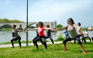 fitness sport en groupe coaching à Avignon Sunday Workout